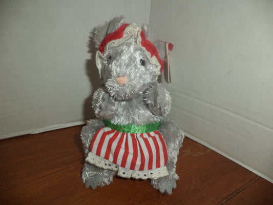 Super Cute Ty Beanie Baby Janglemouse the Christmas Mouse Mint Tag