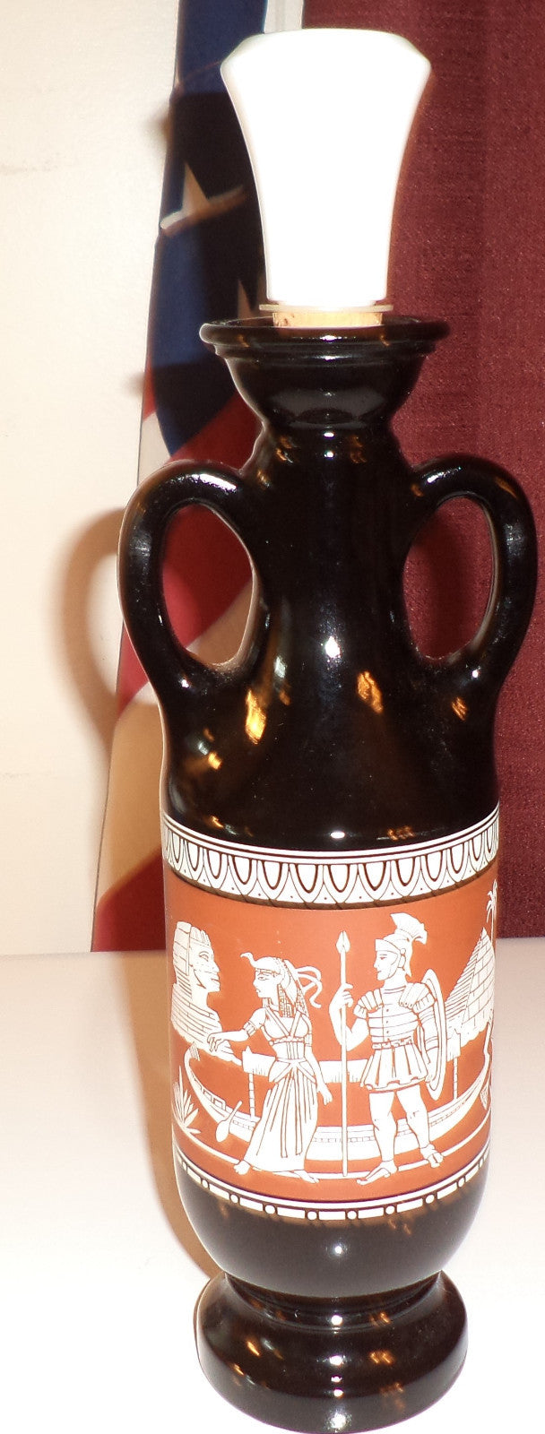 Black Amethest Whiskey Decanter Bottle