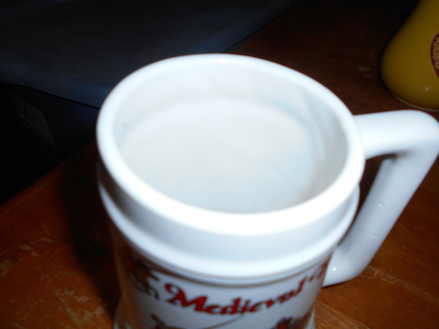 Medieval Times Joust Knights Tournament Mug Shanty Ceramic Beer Stein