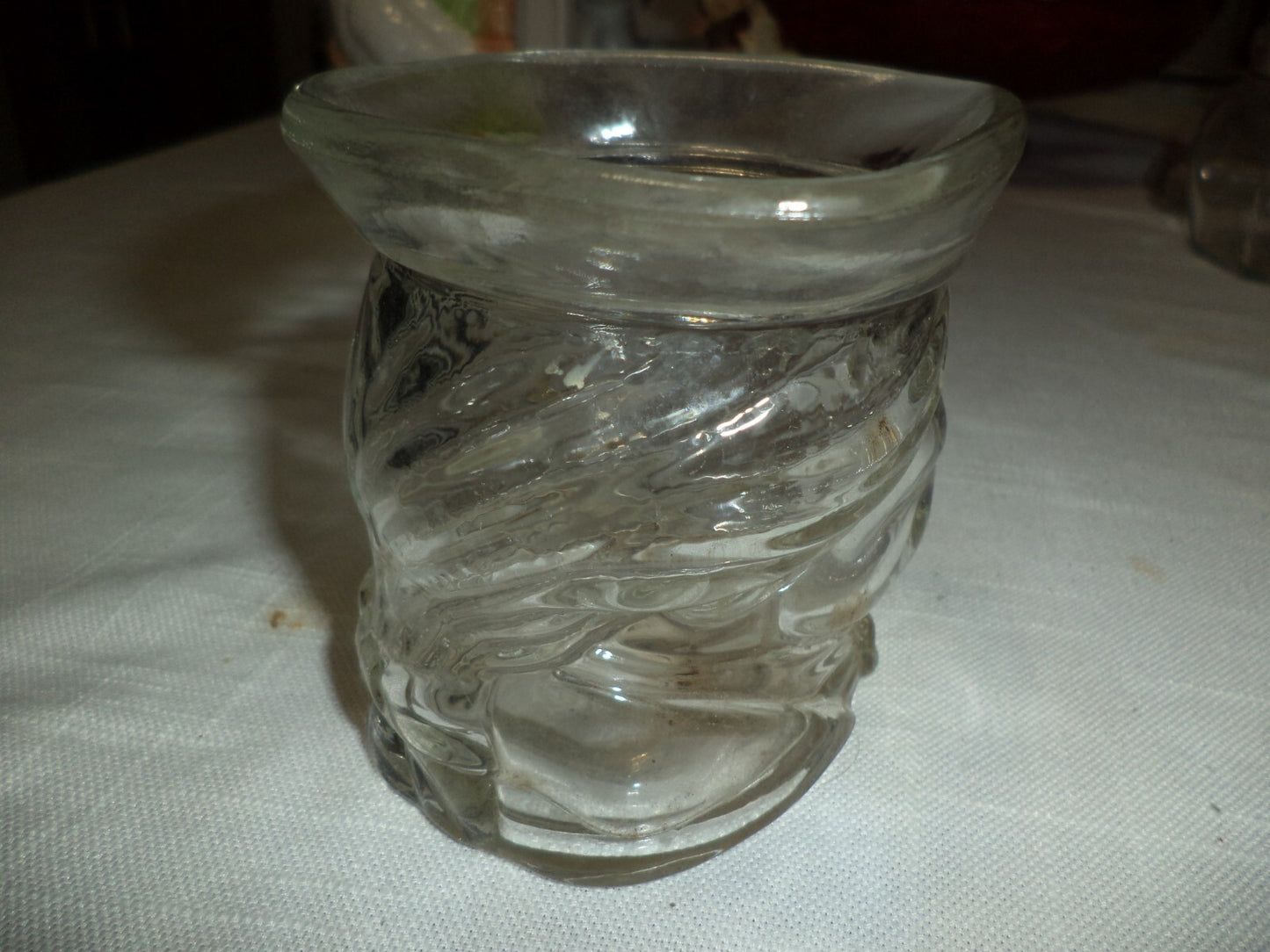 Paul Revere Glass Head Candle Holder