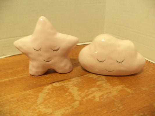 Ceramic Care Bears Star & Cloud Buddies