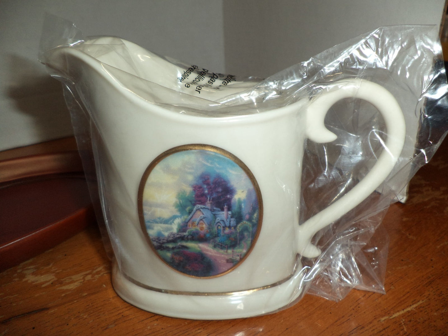 Thomas Kinkade Sugar & Creamer Set w/ Tray, Spoon & Box – Stepping Stone Cottage