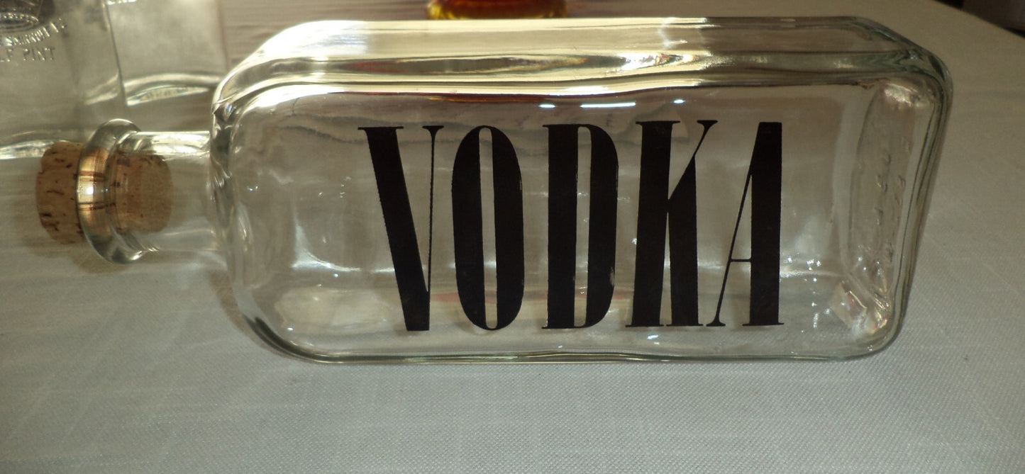 Vintage Vodka Decanter