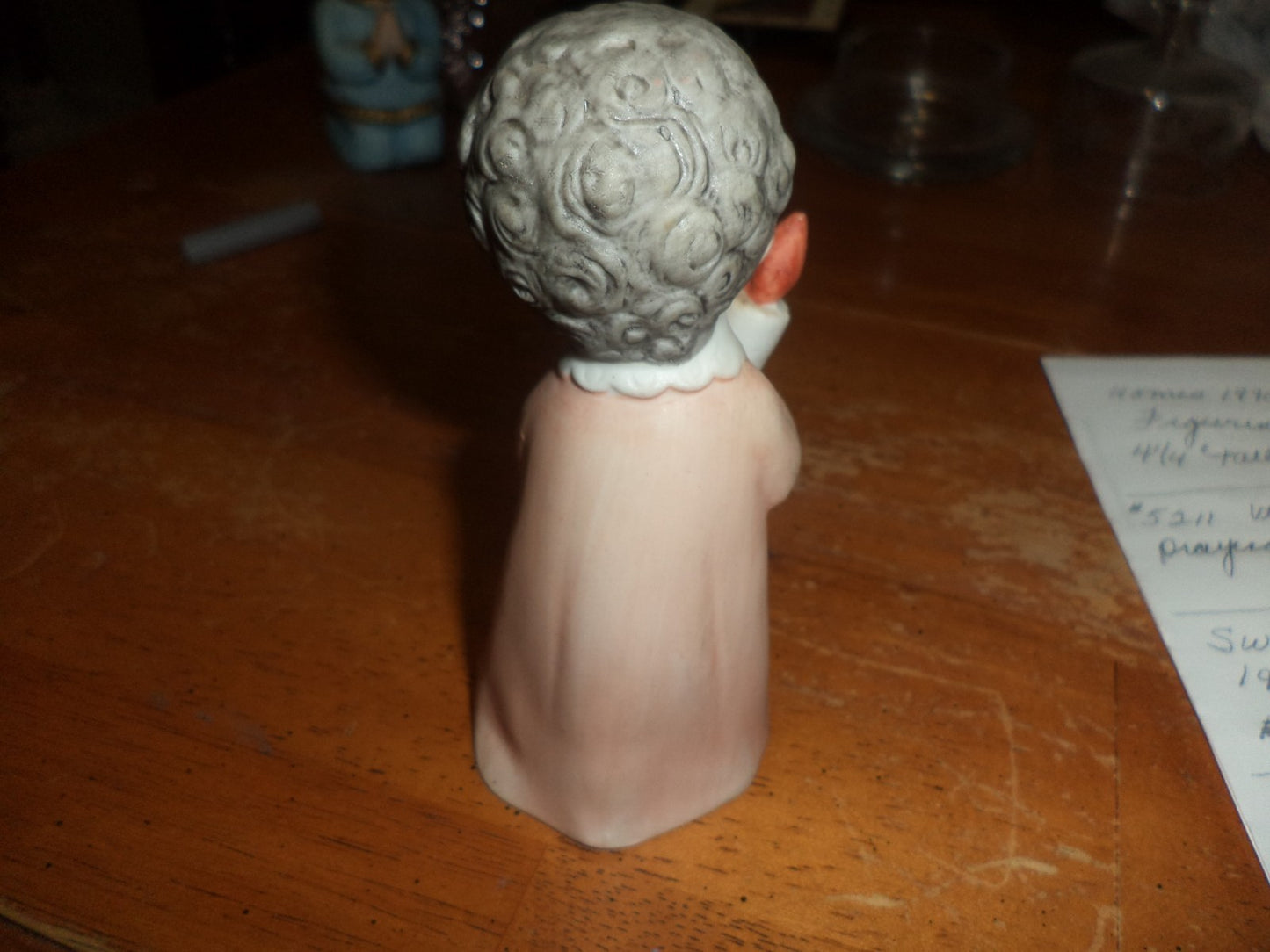 Vintage HOMCO Childrens' Nativity Christmas Figurine Boy with Candle