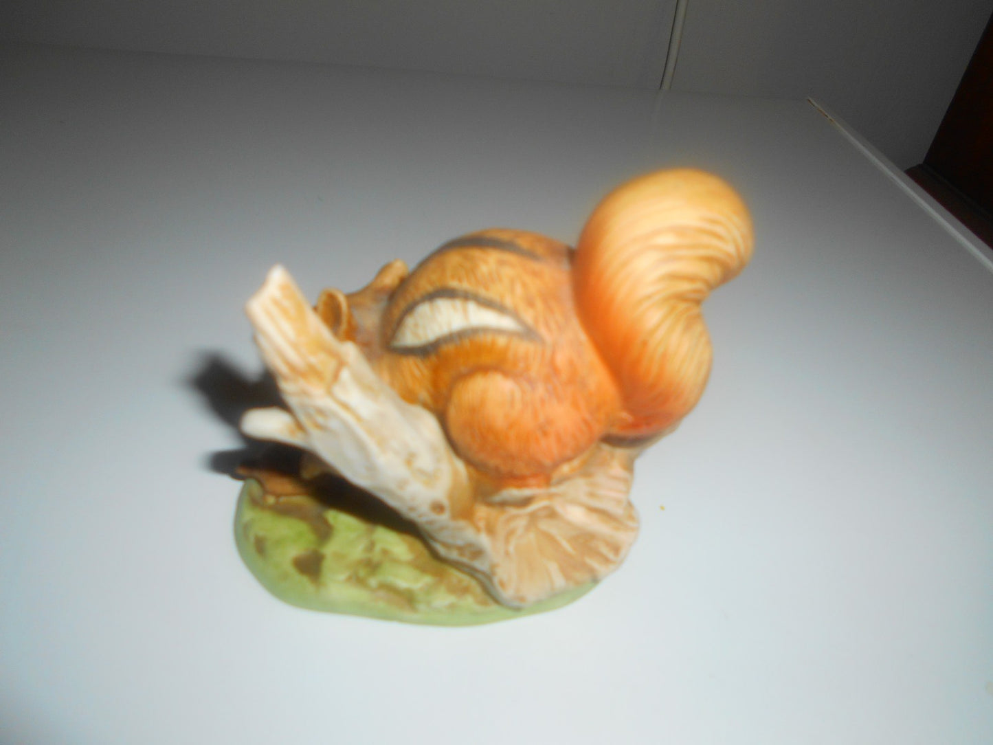 Vtg Homco Woodland Friends Chipmunk & Turtle Ceramic Hand Painted Figurine 8882