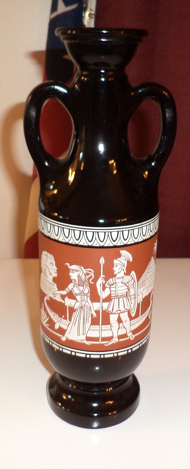 Black Amethest Whiskey Decanter Bottle