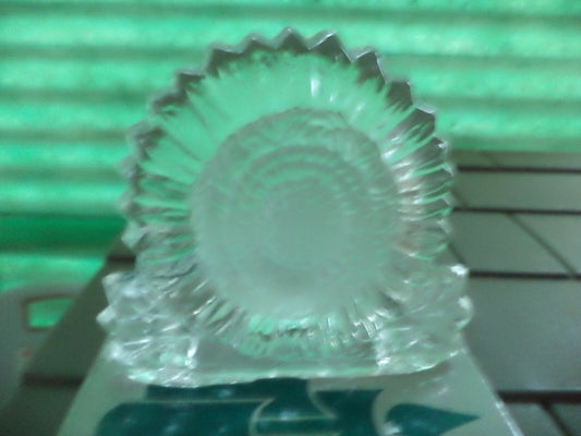 PARTYLITE Glass Sunflower Tealight Votive Candle Holder