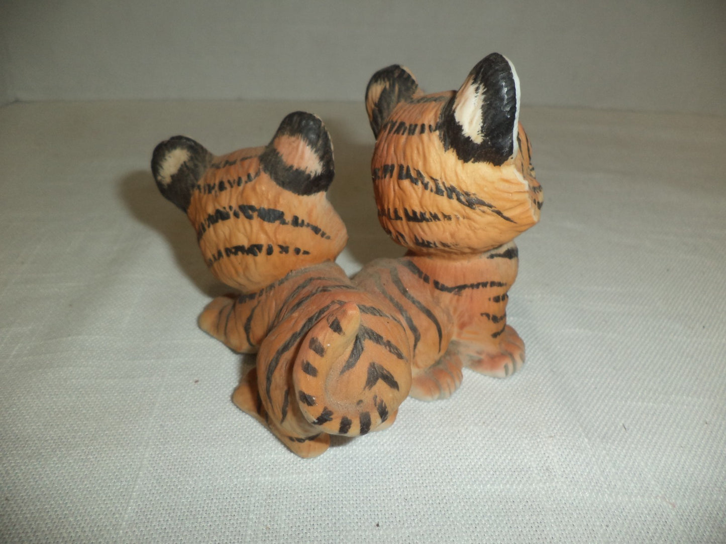 Three Enesco Endangered Young Ums Cheetah Figurines