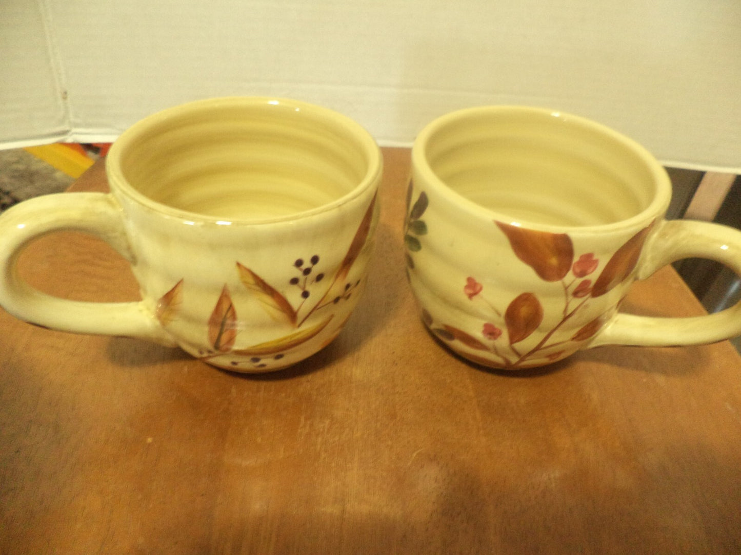 Home Trends Shadowwood Creamer,Sugar,Salt&Pepper, 2Coffee Cups