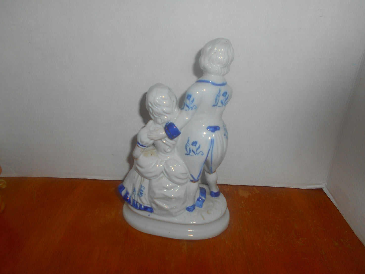 Porcelain Colonial Man & Lady Figurine