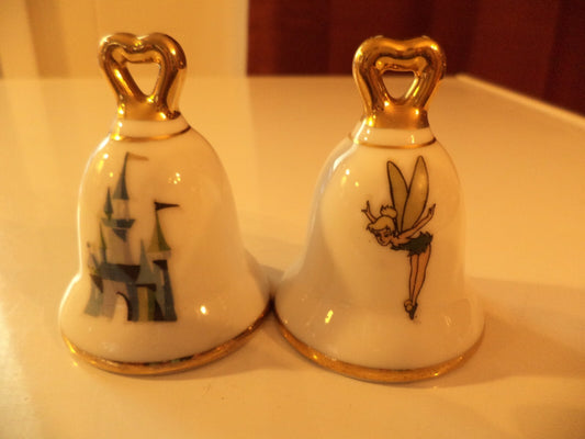 Disneyland Bell Shaped Salt & Pepper Shakers