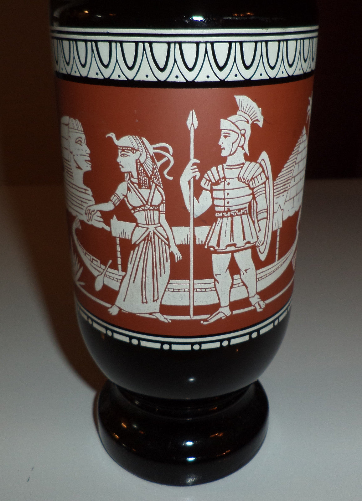 Black Amethest Whiskey Decanter Bottle